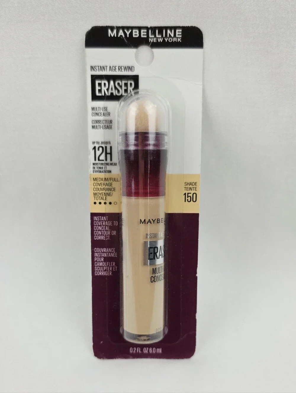 Maybelline Instant Age Rewind 12 Hour  Eraser  Concealer Shade 150